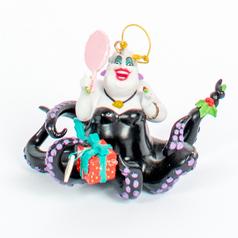 Ursula little mermaid Disney Christmas ornament vintage